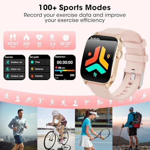 Reloj inteligente para mujer que responde llamadas para no perder alertas importantes 5