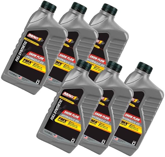 28531, 49311 6 Quart 50° Snow PLOW Hydraulic Oil for Meyer 15134 Western Fisher