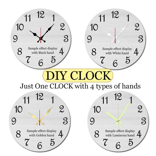 Reloj de pared analógico redondo de madera 30 cm miniatura 7
