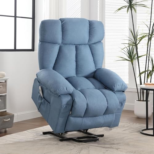 Sillón reclinable eléctrico moderno tapizado