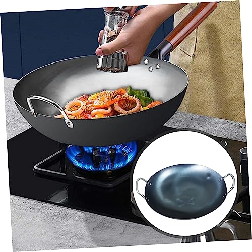 Wok de hierro ULTECHNOVO para cocina doméstica miniatura 3