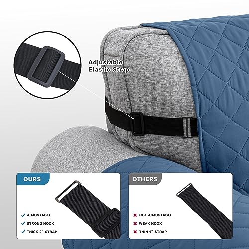 Funda cubre sofá impermeable para proteger el futón de niños y mascotas 6