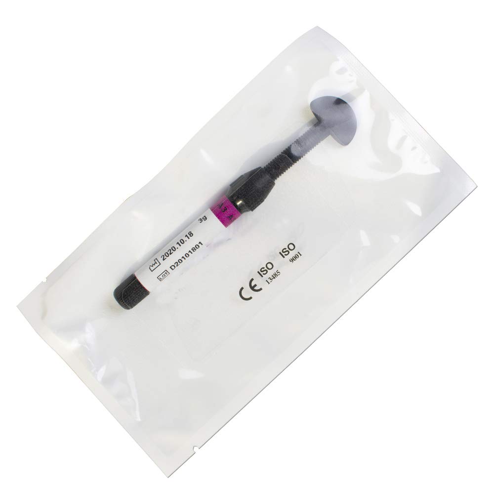 Finlo Resina de curado ligero compuesto dental A3 3 g