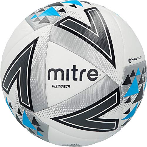 Mitre Ultimatch Base Level Match Ball Football White Size 3