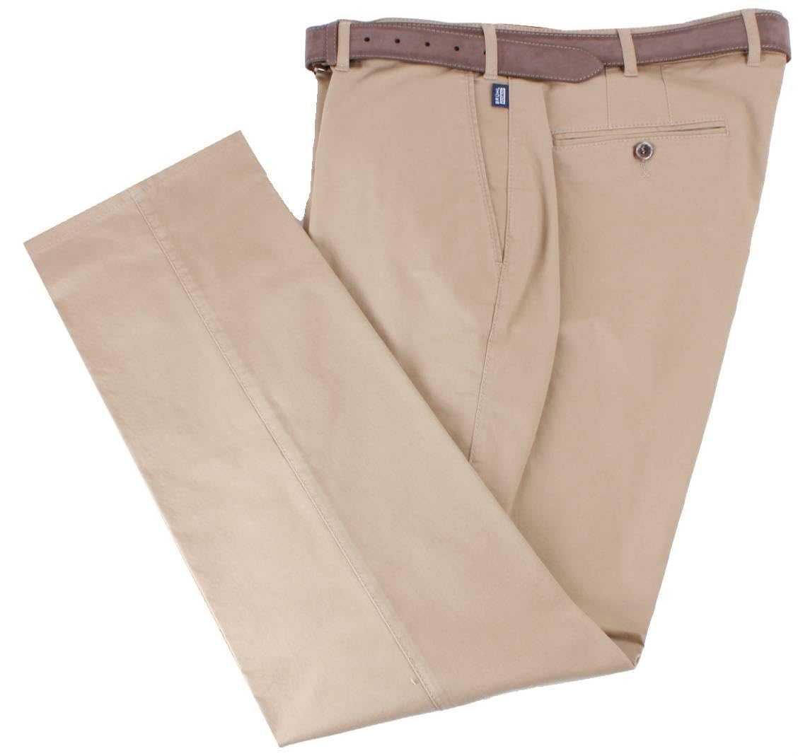 Bruhl Mens Parma B Mover High Stretch Chinos - Dark Beige - W36 L32