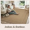 Amazon.com: MontVoo-Outdoor Rug-Patio Rug 8x10 ft Polypropylene Indoor ...