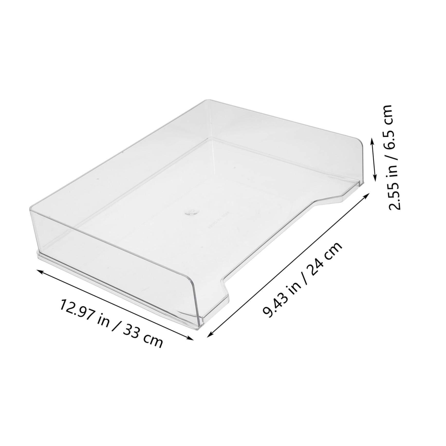 Set di 3 scatole portaoggetti per documenti, scrivanie e accessori per scrivania da ufficio, elegante scatola per archiviazione efficiente dello spazio di lavoro