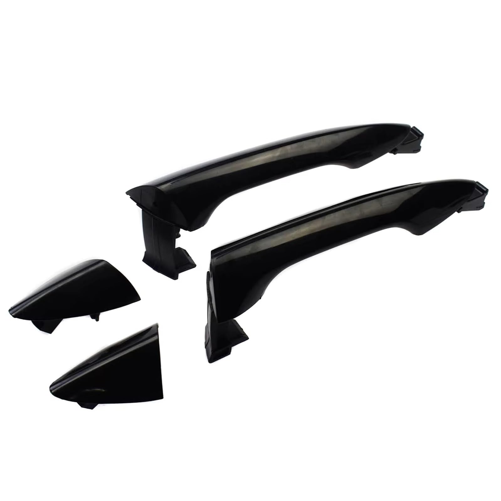 NingRuiBhd Car Sliding Outer Door Handle for Hyundai for Elantra 1.8L 2.0L 2011-2015 Front Rear Left Right Exterior Door Handle(Rear Pair)