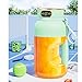 Imagen de Mini Licuadora Portátil Porthip Travel Blender 150W 1200 Ml de Copa Exprimidor con Bloqueo de Seguridad de Prevención de Sobrecarga para el Gimnasio de la Oficina en Casa Al Aire