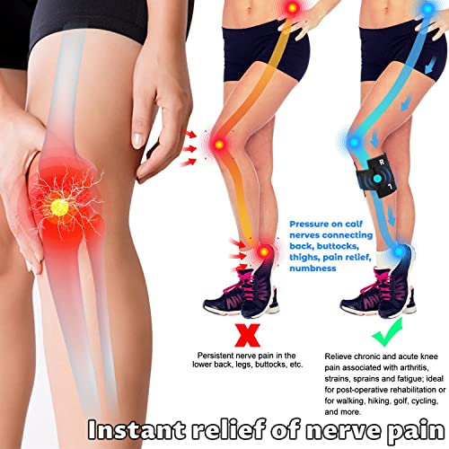 Sciatica Pain Relief Devices, Acupressure System Sciatica Pain Relief Brace For Sciatic Nerve Pain, Lower Back, & Hip - Knee Brace With Pressure Pad Targeted Compression For Sciatica Relief - Unisex #TOP5