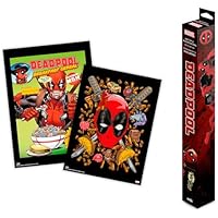 Grupo Erik Poster Marvel Deadpool Wolverine, 2 Posters para