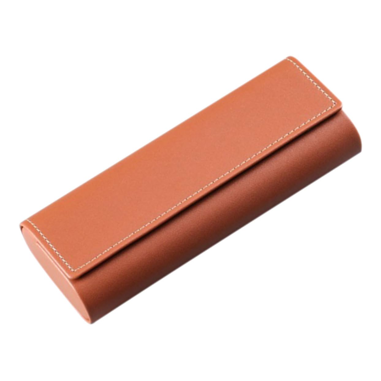 Healeved custodia per gli occhiali donne leggere sottile protettivo custodia per occhiali da sole tu custodia per occhiali da viaggio custodia per occhiali portatile pelle Cioccolato