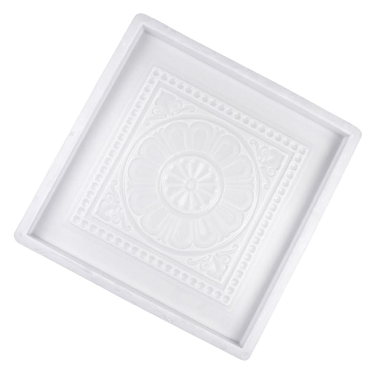 Molde de cemento Veemoon de 40x40 cm para crear adoquines de plástico reutilizable y antideslizante