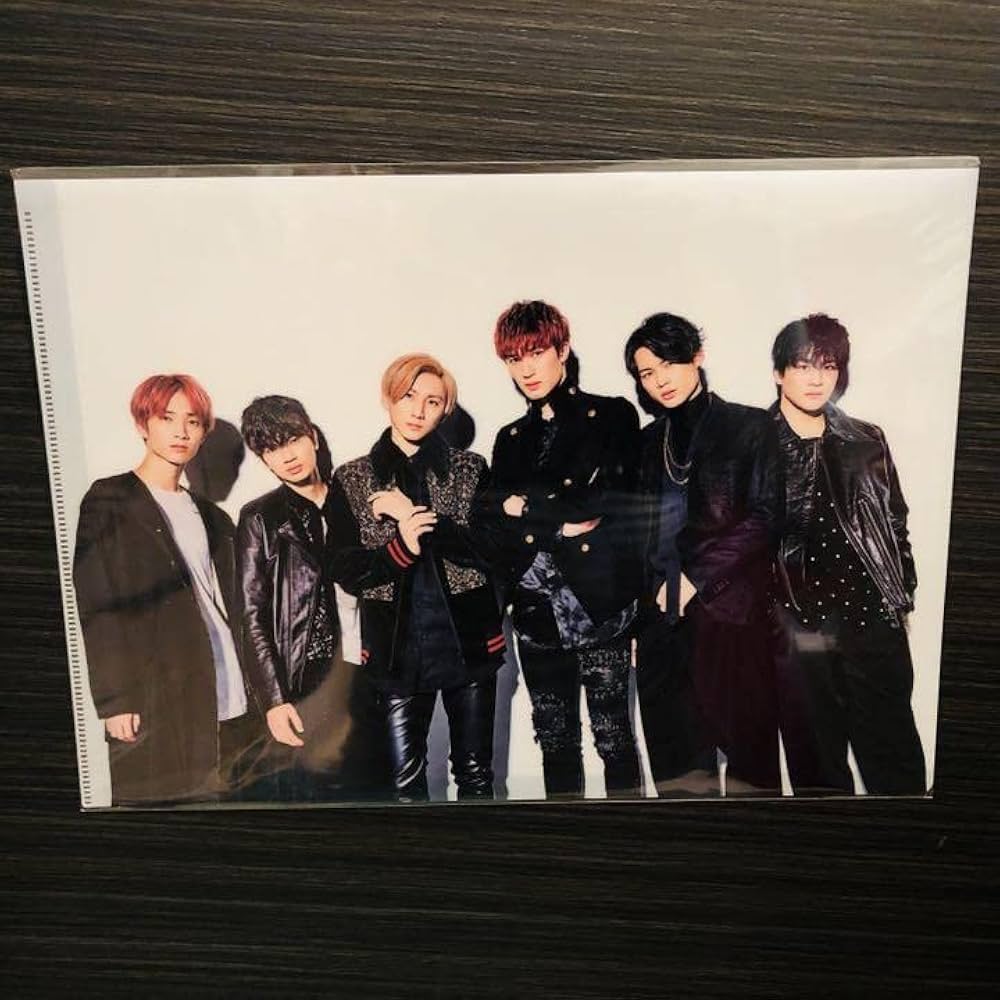 クリアファイル SixTONES SixTONES クリアファイル「On eST」公式グッズ A4サイズ