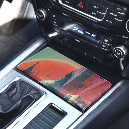 Organizador Vehicular Slim de Cuero miniatura 4