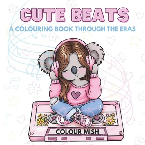 Cute Beats: A Colouring Book Through The Eras image 2