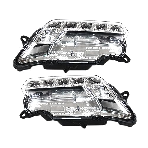 WOZIES 1 par pára-choque dianteiro do carro luz de nevoeiro luz de circulação diurna Para Benz W212