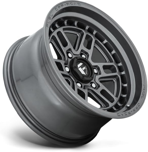 Offroad D668 ニトロガンメタルホイール 塗装済み TPMS対応 (17 x 9.インチ/6 x 106 mm, 【外部】