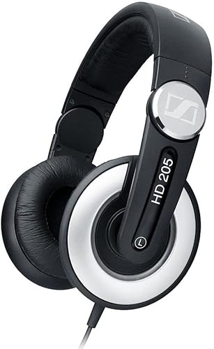 Miniatura 2 de Sennheiser, HD 205-II, audífonos Studio Grade de DJ (negro/gris)