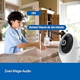 Tapo C260 - Cámara de vigilancia WiFi Interior, Seguridad doméstica, 4K 8MP 360°, detección AI, grabación Local/Nube, privacidad física, Zoom 18x, Seguimiento, Audio bidireccional, microSD - 11