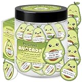 Positive Jar - 60 Positive Affirmation Cards Funny Mothers Day Gifts for Mom From Daughter Son Sister Friend Coworkers Nurse Teachers Appreciation Gifts Cinco De Mayo (Positive Avocado Couple)
