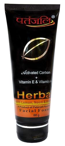 Miniatura 2 de PATANJALI Hierbas con espuma facial de limón, neem y aloe vera (2.12 oz)