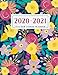 Teacher Lesson Planner: Weekly and Monthly Calendar Agenda | Academic Year August - July | Includes Quotes & Holidays | Navy Pink Floral (2020-2021)