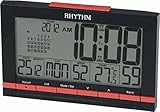  Despertador Digital con Calendario en Español RHYTHM Japan LCT073NR02