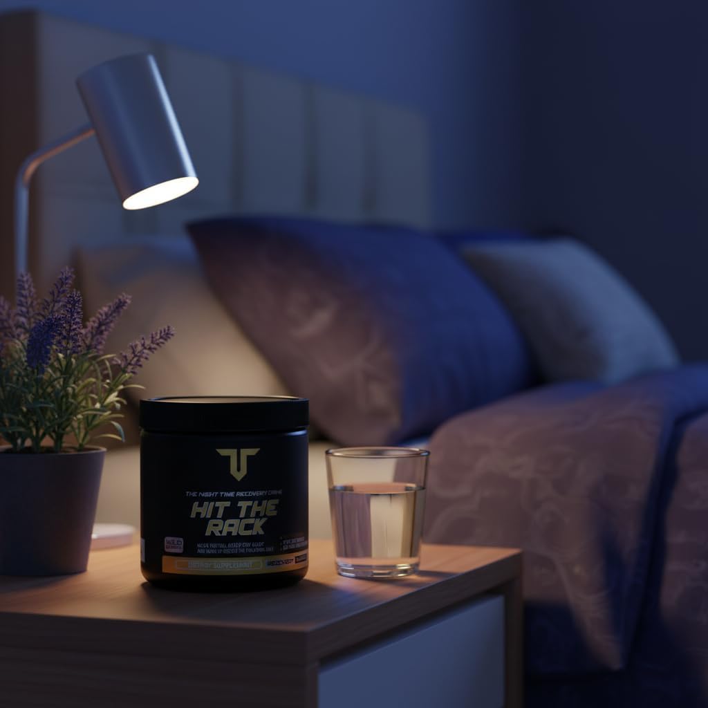Troponin Nutrition Hit The Rack Night Time Recovery | Recovery and Sleep Supplement | Ashwagandha, GABA, Melatonin, L-Theanine