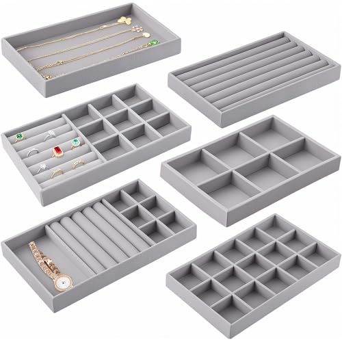 Imagen de Eulihent 6 Pcs Organizador Joyas Cajones