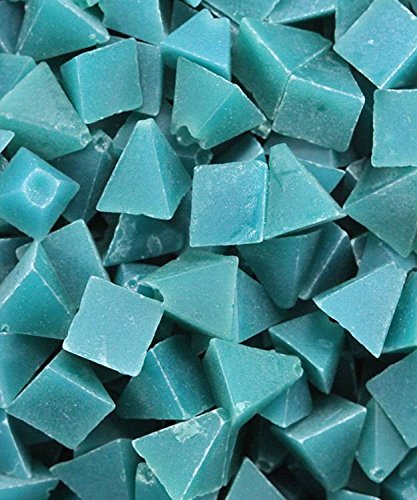 1/4 Inch Green Pyramid (Approx 320 Grit) Tumbling/Vibratory Media 12 Oz/340 G | Includes A (Clean, Dry And Store) Bag #TOP3