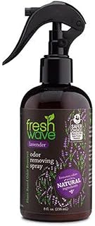 Fresh Wave Lavender Odor Eliminator Spray & Air Freshener, 8 oz. | Fine Mist | Odor Absorbers for Home | Safer Odor Relief | Natural Plant-Based Odor Eliminator | For Furniture, Fabrics & Trash