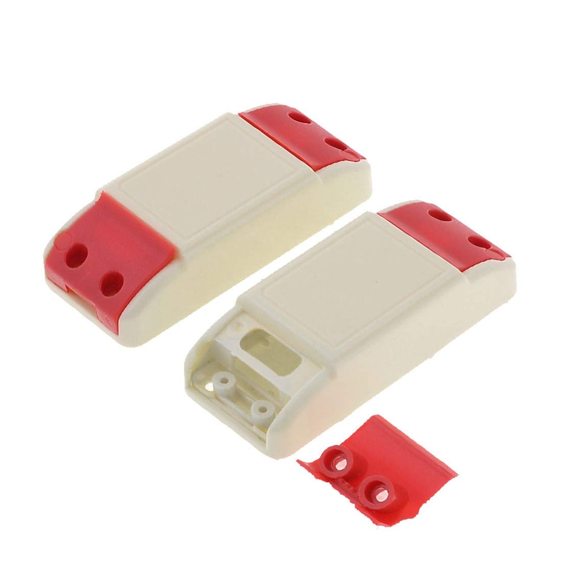 Coque Rouge Beige CX-301 pour transformateur LED : rénovez vos boîtiers d'alimentation