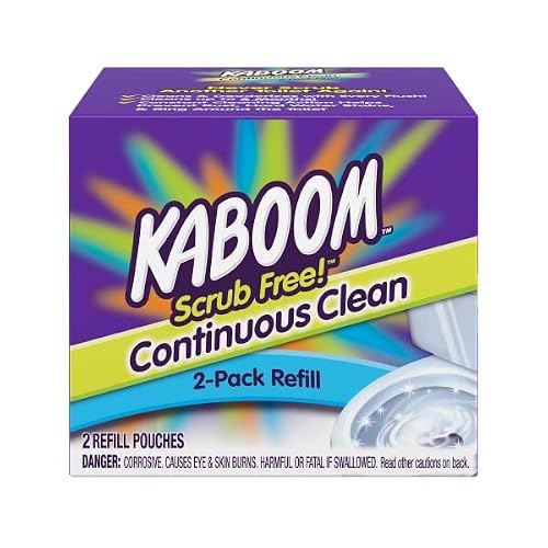 Kaboom Scrub Free! Continuous Clean Toilet Cleaning Refill Tablets (2 Count Per Package) *Refill Tablets Only. - Thumbnail 5