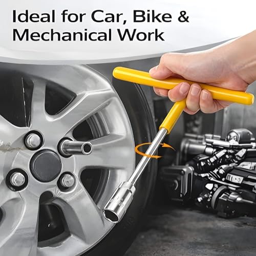 Image of mechdel 14MM T Spanner Socket| Spanner Set | Socket Set | Wrench Set | Hand Tools | Bike Tool Kit Set | Goti Pana Box End Set | Socket Wrench Kit | (T Spanner Socket)