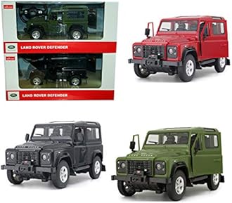 RASTAR 1003 Land Rover Defender - Radio Controlled Remote Car, Assorted Colors