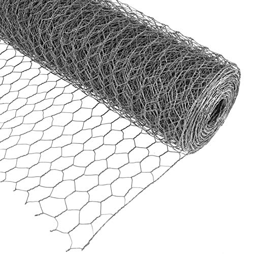 Preisvergleich Produktbild hadra G121000V5I Punktgeschweißtes Gitter auf Rollen, verzinkt