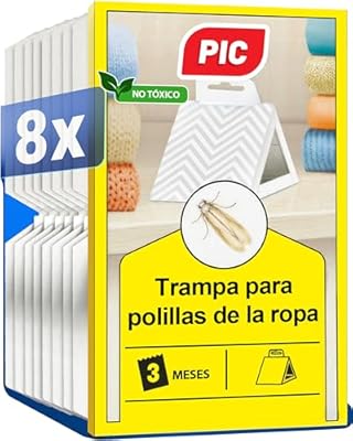 PIC Trampa para polillas de la Ropa - Remedio contra Las polillas de la Ropa, Adecuado para la protección de Toda la Ropa en el Armario | Ya disponible en tu tienda friki favorita! En mundofriki.es! PIC Trampa para polillas de la Ropa - Remedio contra Las polillas de la Ropa, Adecuado para la protección de Toda la Ropa en el Armario | Ya disponible en tu tienda friki favorita! En mundofriki.es!