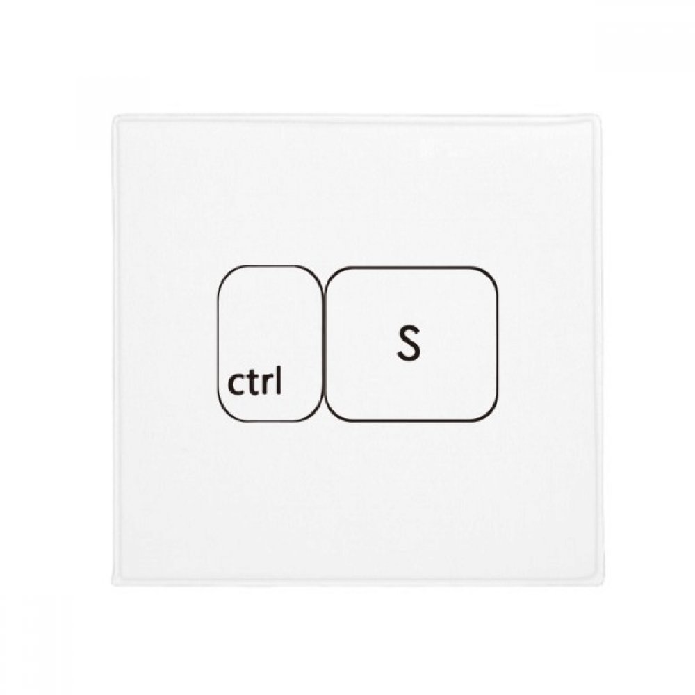 Tapis de sol Clavier Symbole Ctrl S anti-slip multicolore place salle de bain salon cuisine