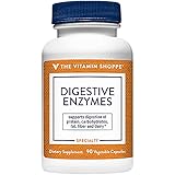 The Vitamin Shoppe Digestive Enzymes - Complete Digestive Support & Bloating Relief | Plant-Based Multi-Enzyme | 90 Veggie Caps | Vegan