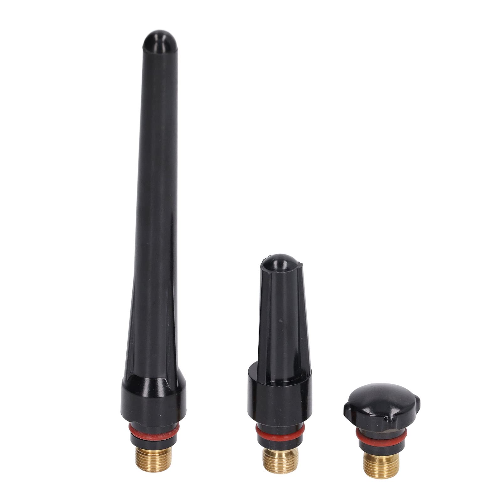 Respicefinem 3Pcs TIG Gas Lens Chuck Body Accessory Back Cup Kit for SR WP?17 WP?18 WP?26 TIG Welding Gun