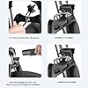 Birtern Support de Phare de vélo à Fourche Centrale - Support de Lampe de Poche en Caoutchouc épaissi antidérapant - Support de Guidon en Aluminium LED Lampe de Poche Sports caméra lumière Lampe #3