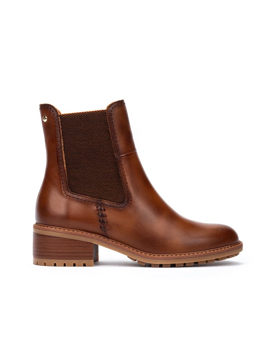 Pikolinos Medina Chelsea Stiefeletten mit Absatz Damen | Leather | Brown