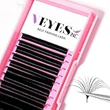 Lash Extensions 0.05 C Curl 8-16mm Mixed Veyelash Automatic Blooming Flower Lashes Easy Fan Lash...