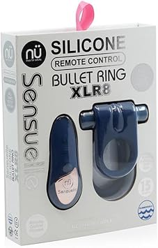 حلقة أزواج Nu Sensuelle XLR8 مع جهاز التحكم عن بعد