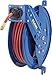 Coxreels EZ-SG17-L350 Side mount reel with guide arm, EZ-Coil safety system equipped, 3/8"x50