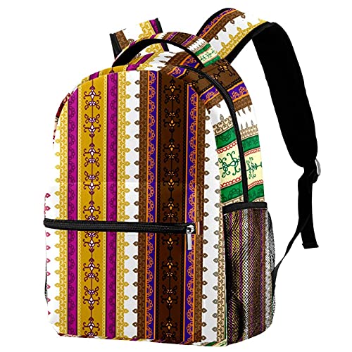 Sac à dos voyage henné porte-bouteille enfant fille garçon léger