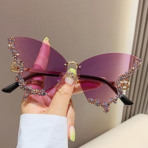Women's Butterfly Shaped Sunglasses Unisex Stylish Outdoor Classic Protection Summer Sunglasses 20253