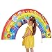 Produktbild SPARK & WOW Regenbogen Spieltafel und Aktivitätscenter - Alter 18M+ - Sensorisches Wandspielzeug - 10 Aktivitäten - Aktivitätsbrett - Kindzimmer Dekoration