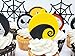 Nightmare Before Christmas 10 Piece Deluxe Cupcake Topper Set Featuring Zero, Barrel, Lock, Shock, Sally, Jack Skellington and Other Decorative Themed Accessories - Cake Topper Figures Range from 2